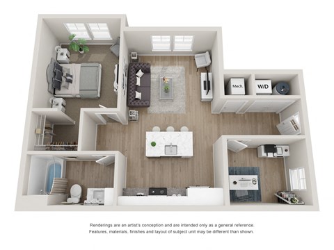 1350 Kari Court Studio-3 Beds Apartment for Rent - Photo Gallery 26